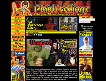 Tablet Screenshot of plaidstallions.com